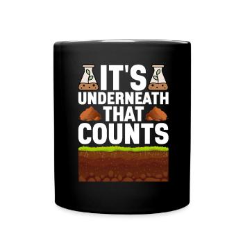 Bodenwissenschaftler Soil Science - Full Colour Mug - black - Front