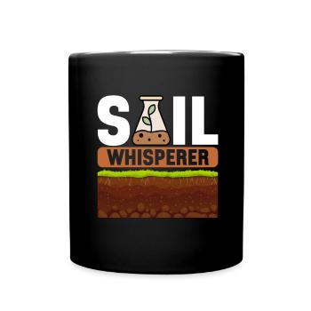 Bodenwissenschaftler Soil Science - Full Colour Mug - black - Front