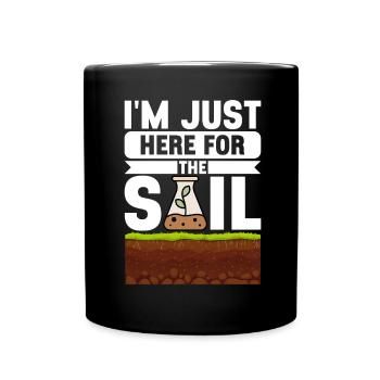 Bodenwissenschaftler Soil Science - Full Colour Mug - black - Front