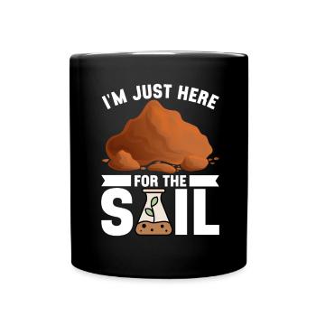 Bodenwissenschaftler Science du sol - Mug uni - noir - Devant
