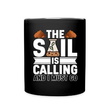 Bodenwissenschaftler Science du sol - Mug uni - noir - Devant