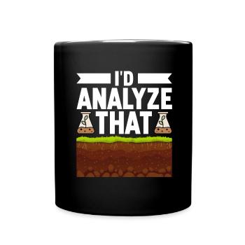 Bodenwissenschaftler Soil Science - Full Colour Mug - black - Front