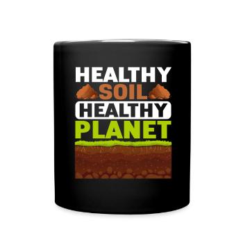Bodenwissenschaftler Science du sol - Mug uni - noir - Devant
