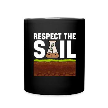 Bodenwissenschaftler Soil Science - Full Colour Mug - black - Front