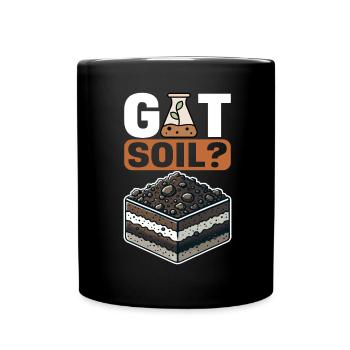 Bodenwissenschaftler Science du sol - Mug uni - noir - Devant