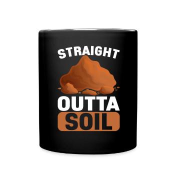 Bodenwissenschaftler Science du sol - Mug uni - noir - Devant