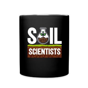 Bodenwissenschaftler Soil Science - Full Colour Mug - black - Front