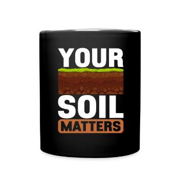 Bodenwissenschaftler Science du sol - Mug uni - noir - Devant