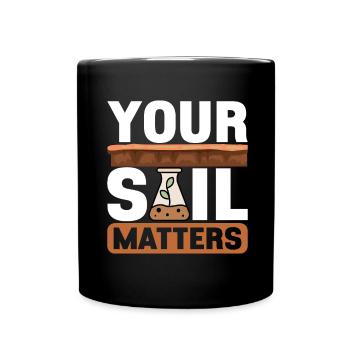 Bodenwissenschaftler Soil Science - Full Colour Mug - black - Front