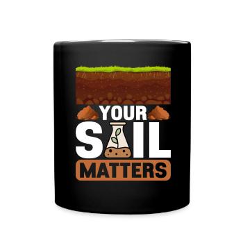 Bodenwissenschaftler Soil Science - Full Colour Mug - black - Front