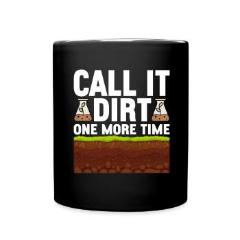 Bodenwissenschaftler Soil Science - Full Colour Mug - black - Front