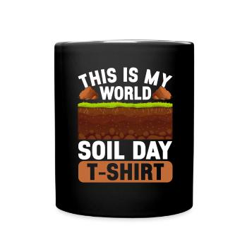 Bodenwissenschaftler Soil Science - Full Colour Mug - black - Front