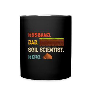Bodenwissenschaftler Science du sol - Mug uni - noir - Devant