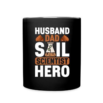 Bodenwissenschaftler Science du sol - Mug uni - noir - Devant