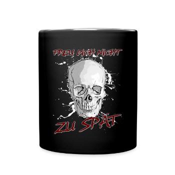 Ne vous réjouissez pas trop tard - Mug uni - noir - Devant