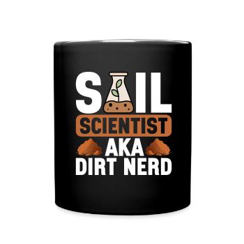 Bodenwissenschaftler Science du sol - Mug uni - noir - Devant