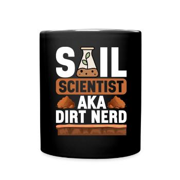 Bodenwissenschaftler Science du sol - Mug uni - noir - Devant