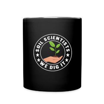 Bodenwissenschaftler Soil Science - Full Colour Mug - black - Front