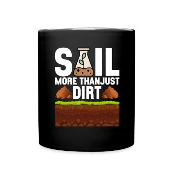 Bodenwissenschaftler Soil Science - Full Colour Mug - black - Front