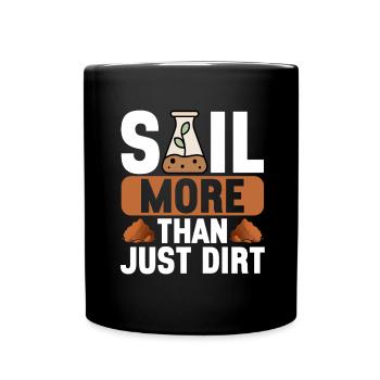 Bodenwissenschaftler Soil Science - Full Colour Mug - black - Front