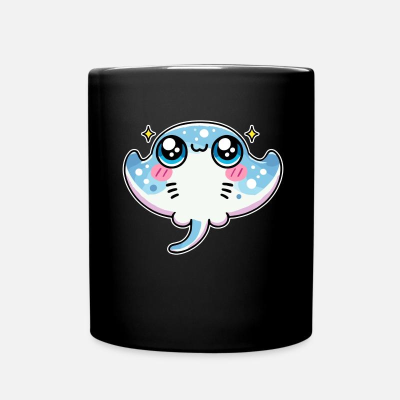 Raies Manta Grandes créatures marines Manta - Mug uni - noir