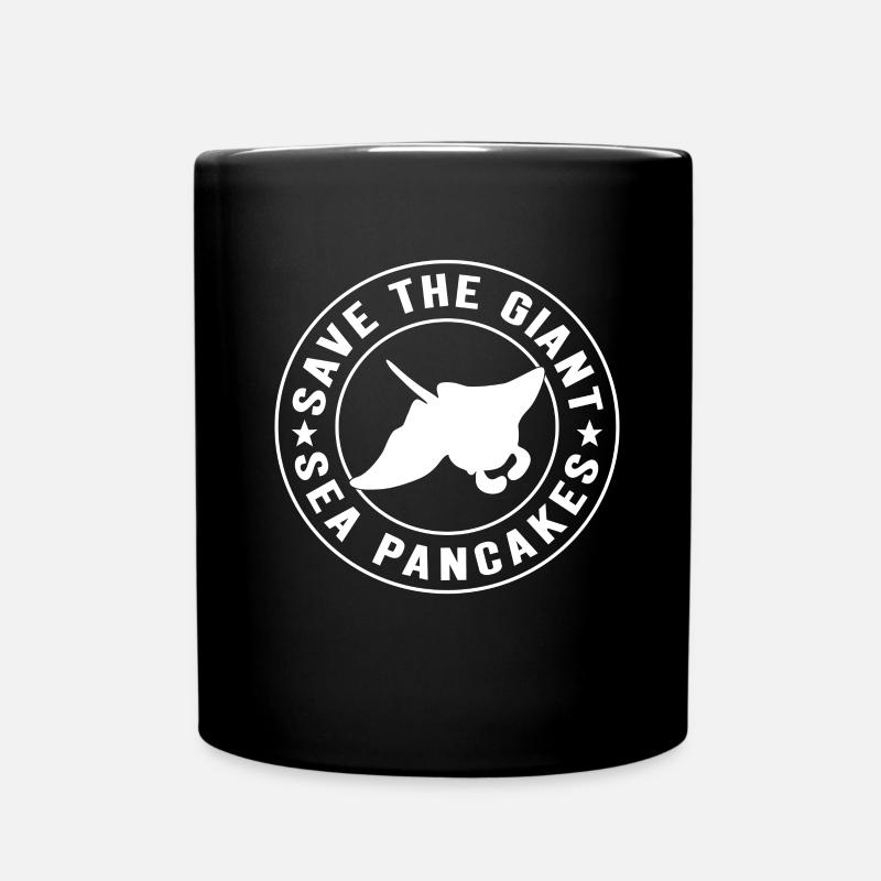 Raies Manta Grandes créatures marines Manta - Mug uni - noir