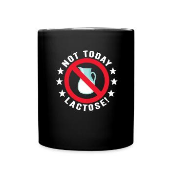 Intolérance au lactose Intolérance au lactose - Mug uni - noir - Devant