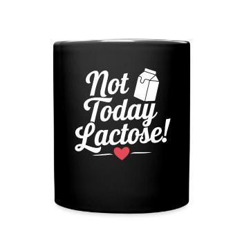 Intolérance au lactose Intolérance au lactose - Mug uni - noir - Devant