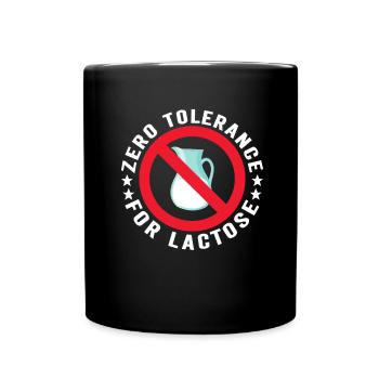 Intolérance au lactose Intolérance au lactose - Mug uni - noir - Devant