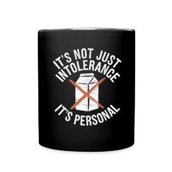 Intolérance au lactose Intolérance au lactose - Mug uni - noir - Devant