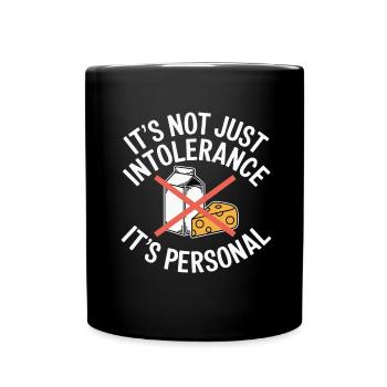 Intolérance au lactose Intolérance au lactose - Mug uni - noir - Devant