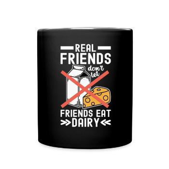 Intolérance au lactose Intolérance au lactose - Mug uni - noir - Devant