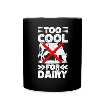 Lactose intolerance Lactose intolerant - Full Colour Mug - black - Front
