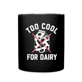 Lactose intolerance Lactose intolerant - Full Colour Mug - black - Front