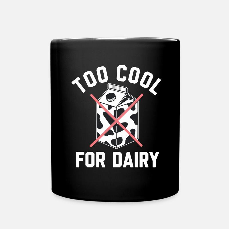 Laktoseintoleranz Laktoseintolerant - Tasse einfarbig - Schwarz