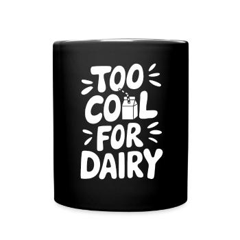 Lactose intolerance Lactose intolerant - Full Colour Mug - black - Front