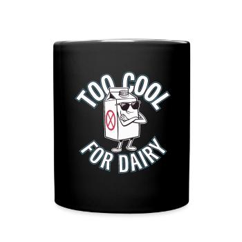 Lactose intolerance Lactose intolerant - Full Colour Mug - black - Front