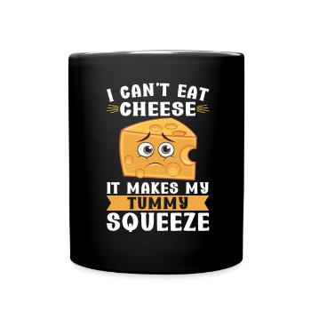 Intolérance au lactose Intolérance au lactose - Mug uni - noir - Devant