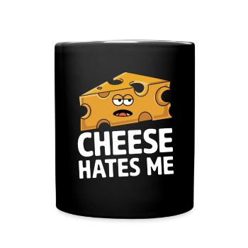 Lactose intolerance Lactose intolerant - Full Colour Mug - black - Front