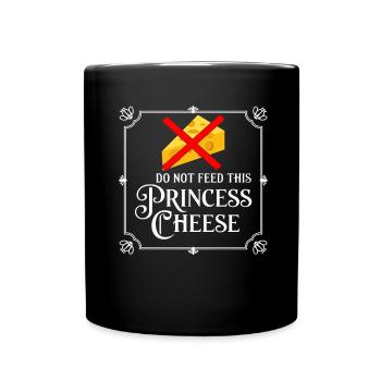 Lactose intolerance Lactose intolerant - Full Colour Mug - black - Front