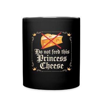 Laktoseintoleranz Laktoseintolerant - Tasse einfarbig - Schwarz - Vorne