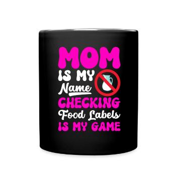 Intolérance au lactose Intolérance au lactose - Mug uni - noir - Devant