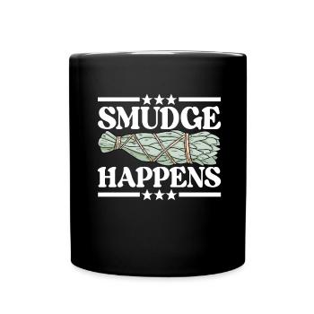 Herbes Encens Purification Spirituelle - Mug uni - noir - Devant