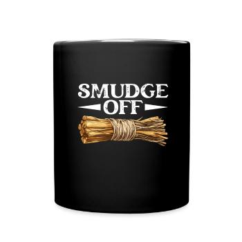 Herbes Encens Purification Spirituelle - Mug uni - noir - Devant