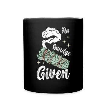 Herbes Encens Purification Spirituelle - Mug uni - noir - Devant