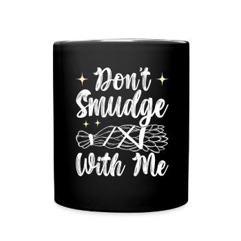 Herbes Encens Purification Spirituelle - Mug uni - noir - Devant