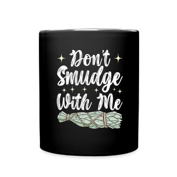 Herbes Encens Purification Spirituelle - Mug uni - noir - Devant