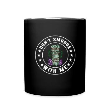 Herbes Encens Purification Spirituelle - Mug uni - noir - Devant