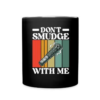 Herbes Encens Purification Spirituelle - Mug uni - noir - Devant