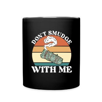 Herbes Encens Purification Spirituelle - Mug uni - noir - Devant